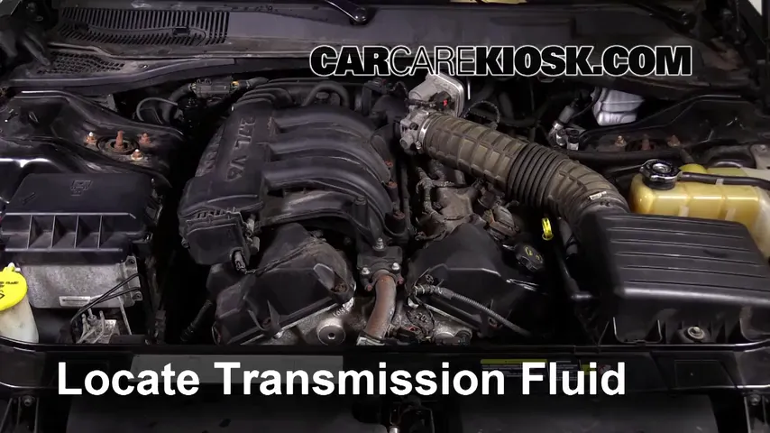 2007 Chrysler 300 2.7L V6 Transmission Fluid Check Fluid Level